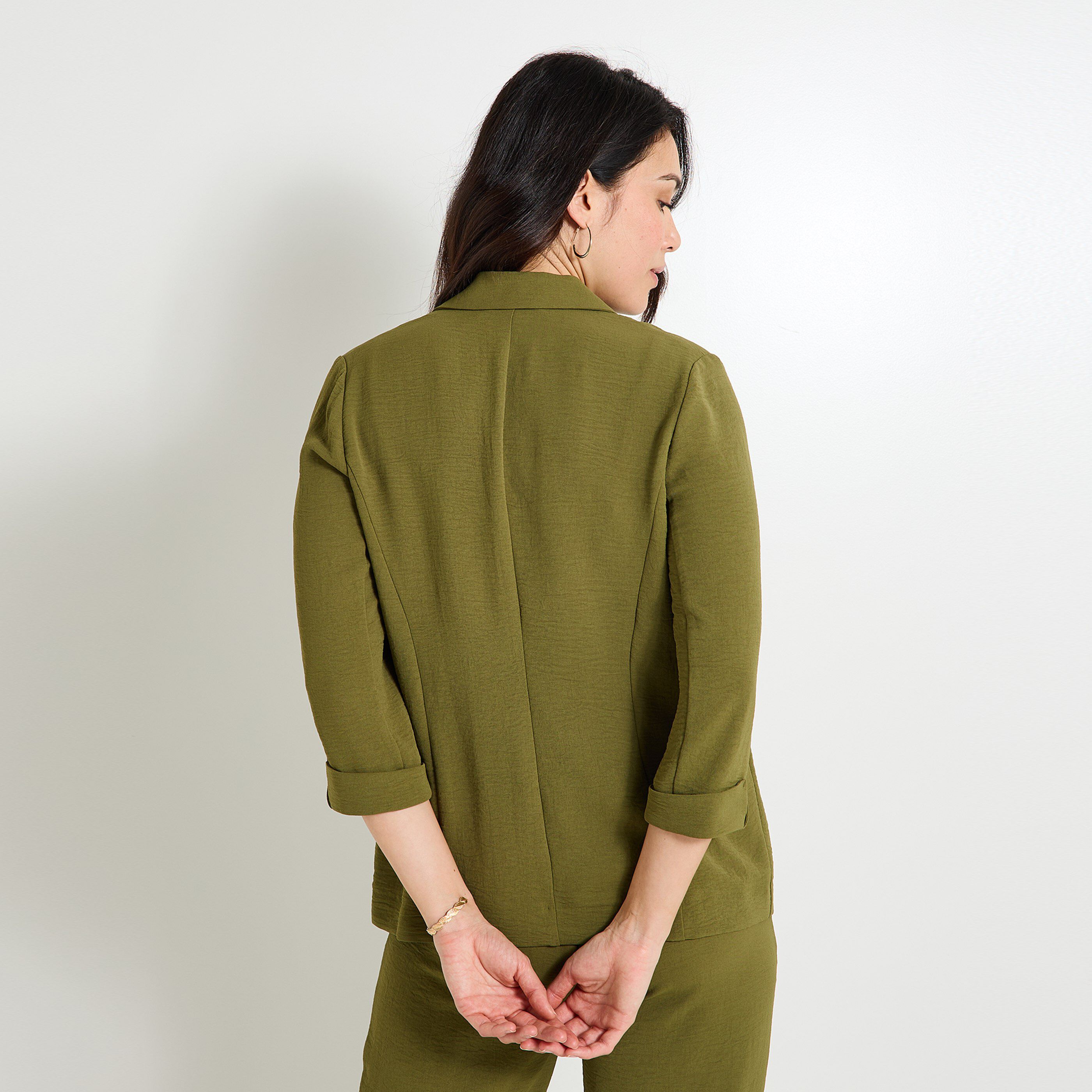 Veste blazer fluide femme