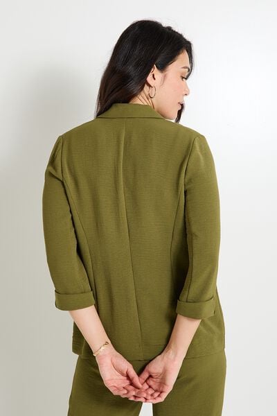 Veste blazer fluide femme