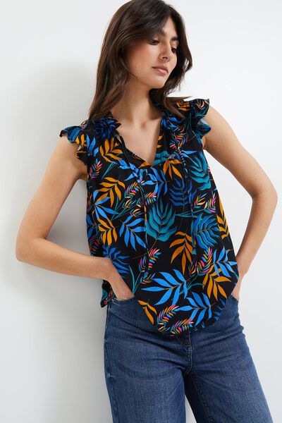 Blouse imprimée femme