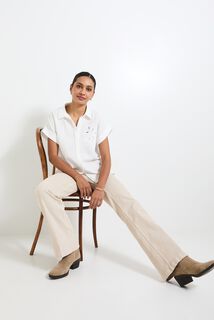 Chemise en gaze de coton femme