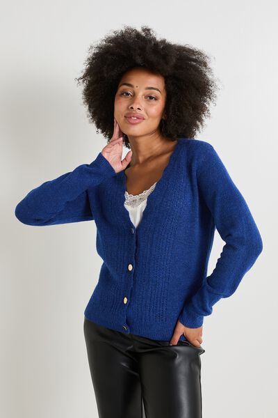Gilet manches longues femme