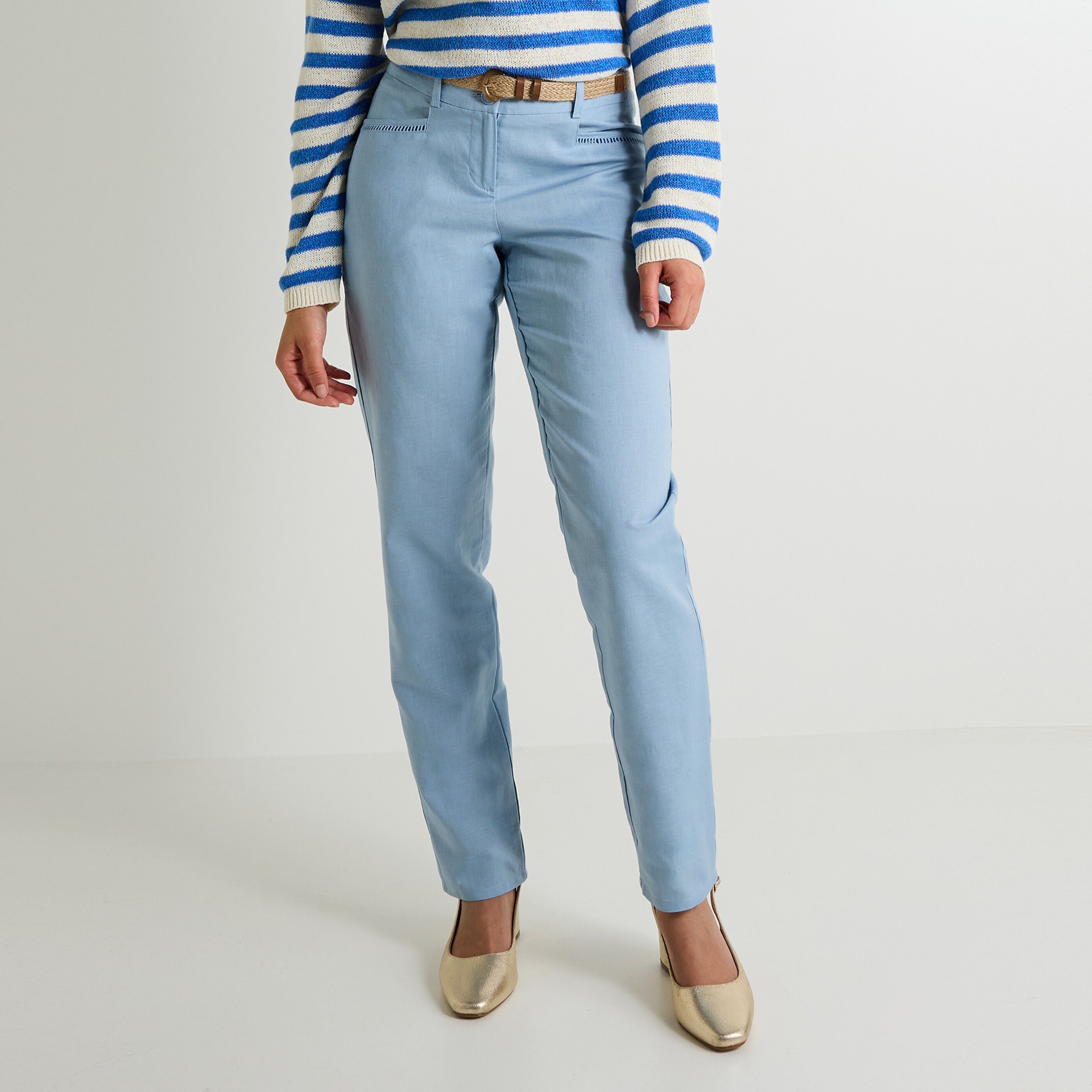 Pantalon chino femme