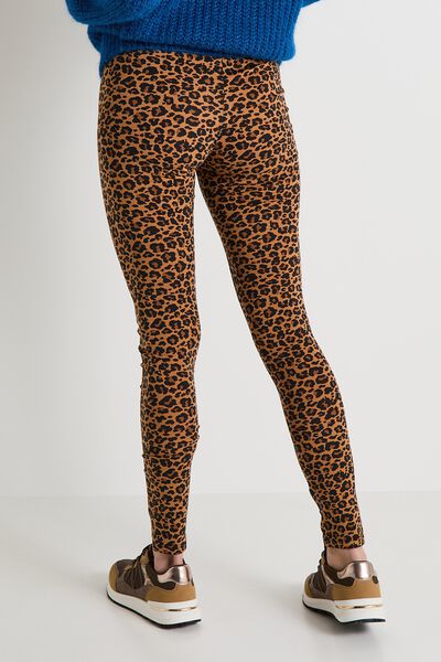 legging imprimé léopard femme