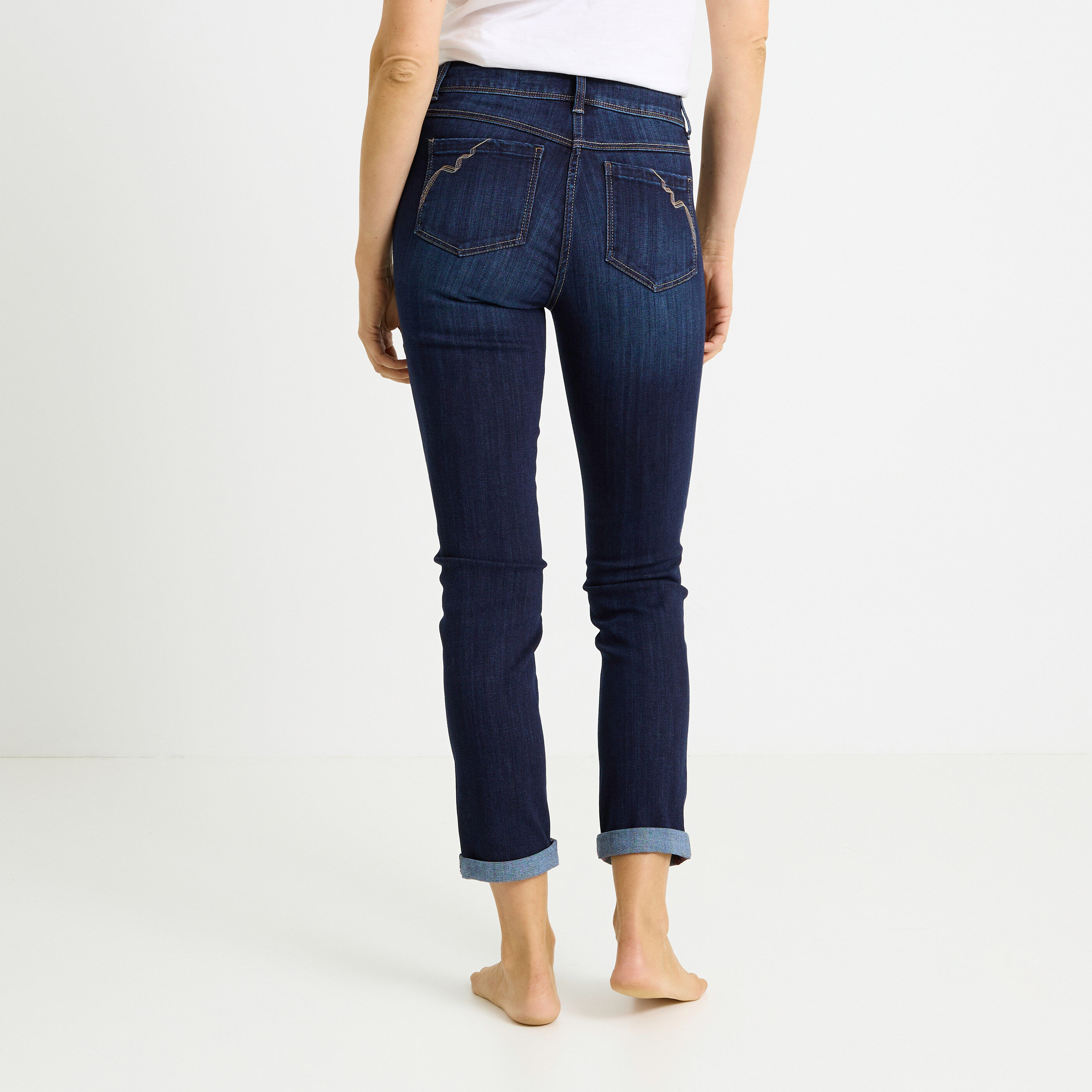 Jean slim raccourci HANOI R02 femme