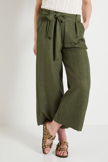 Pantalon large fluide femme