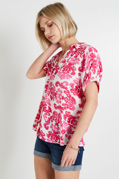 Chemise manches courtes femme