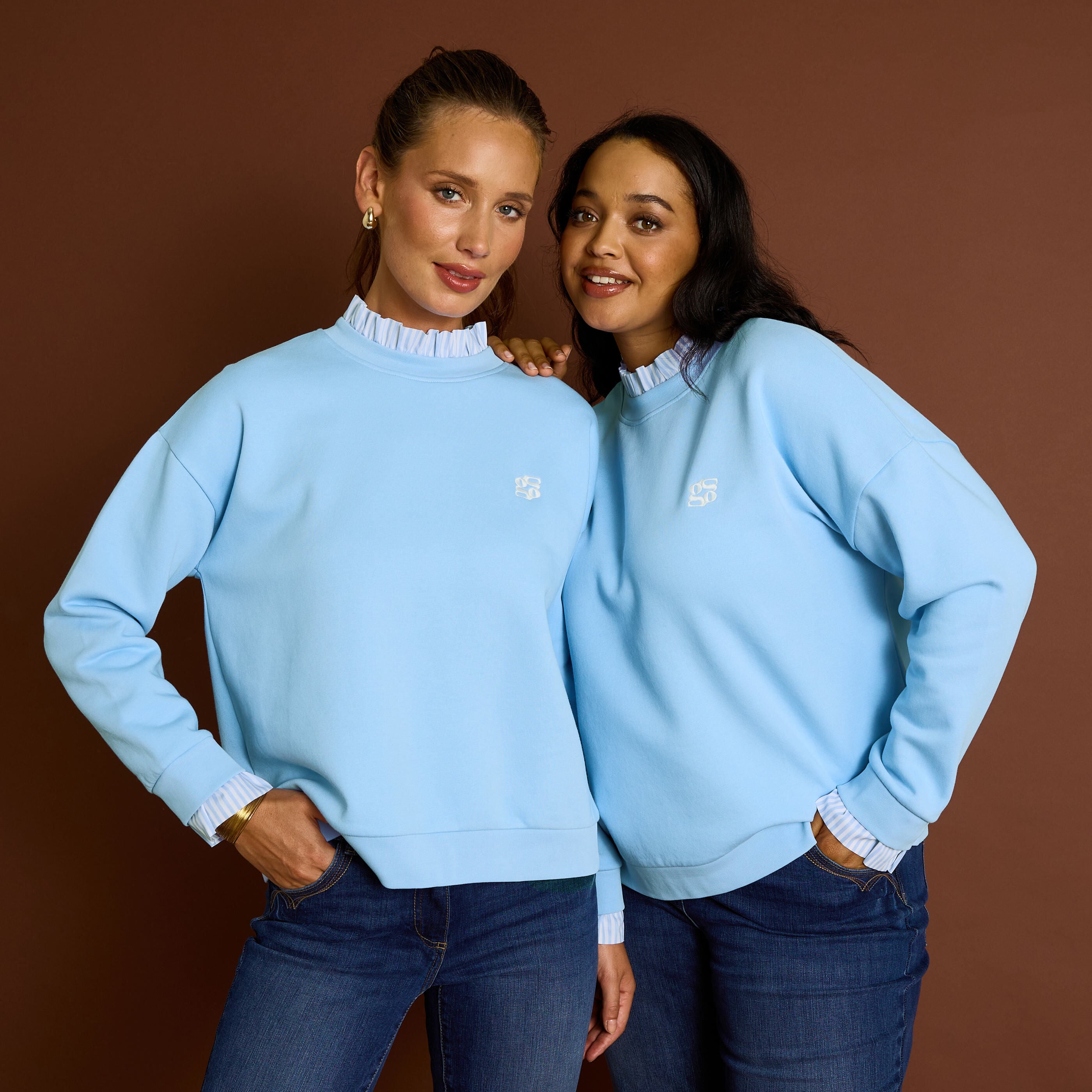 Sweat col victorien femme