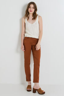 Pantalon chino femme