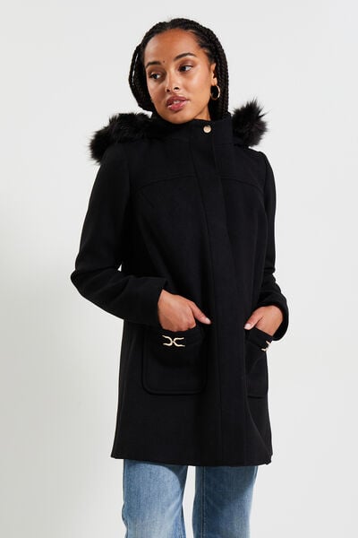 Manteau duffle coat femme