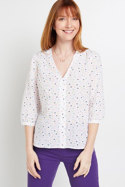 Chemisier imprimé femme