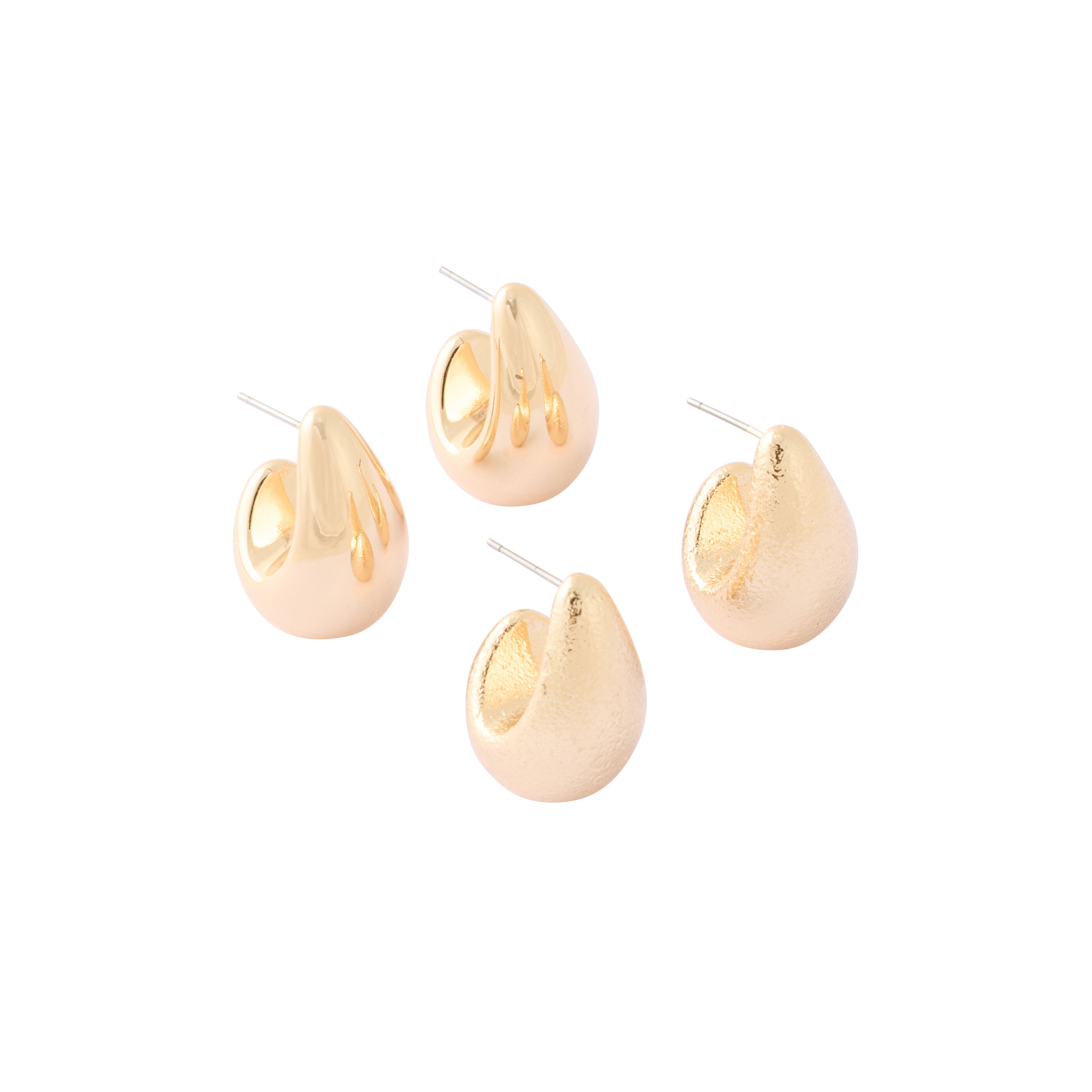 Set de 2 boucles d'oreilles gouttes
