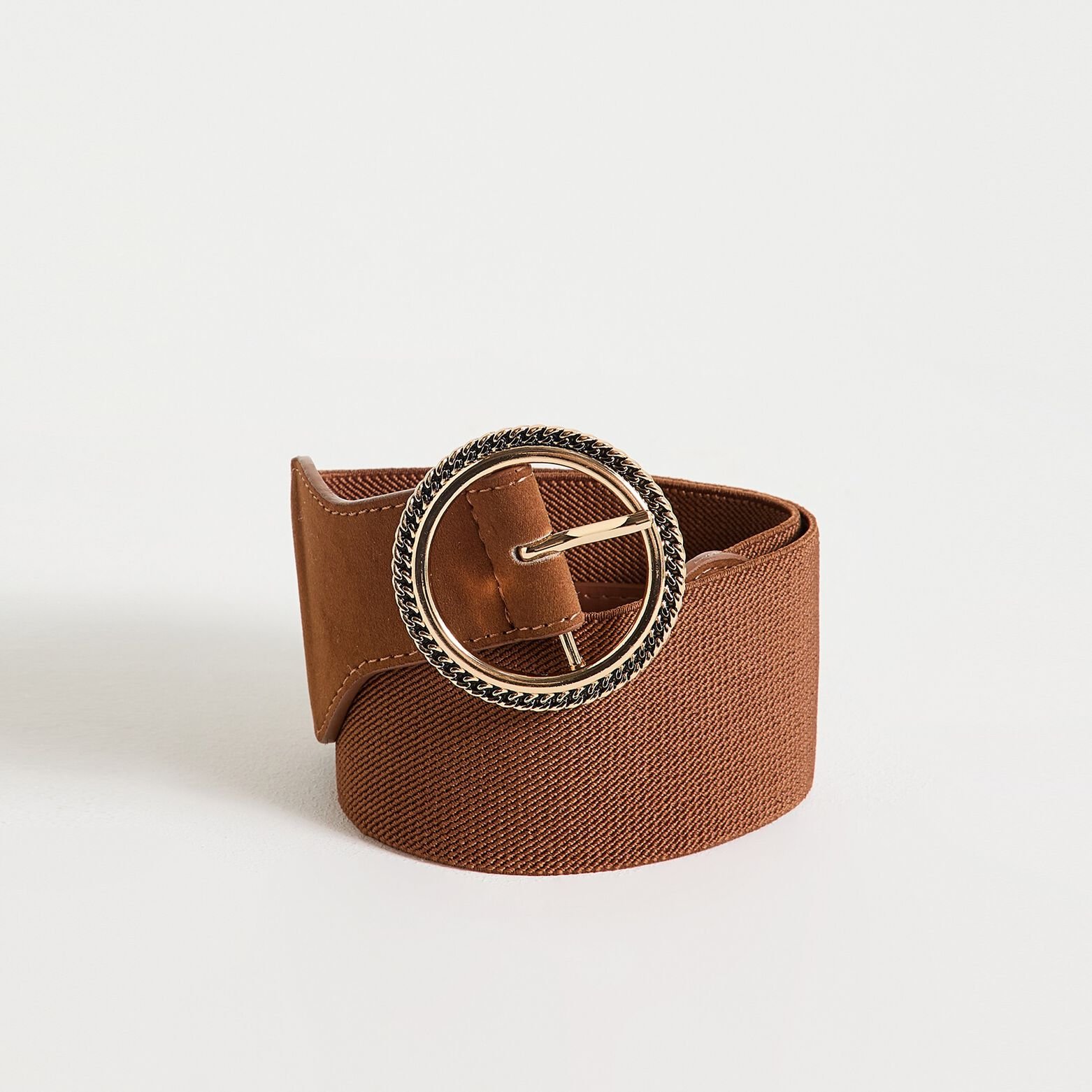 Ceinture large élastiquée femme