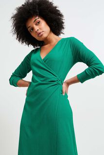 Robe longue maille femme