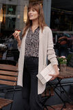 Gilet long femme