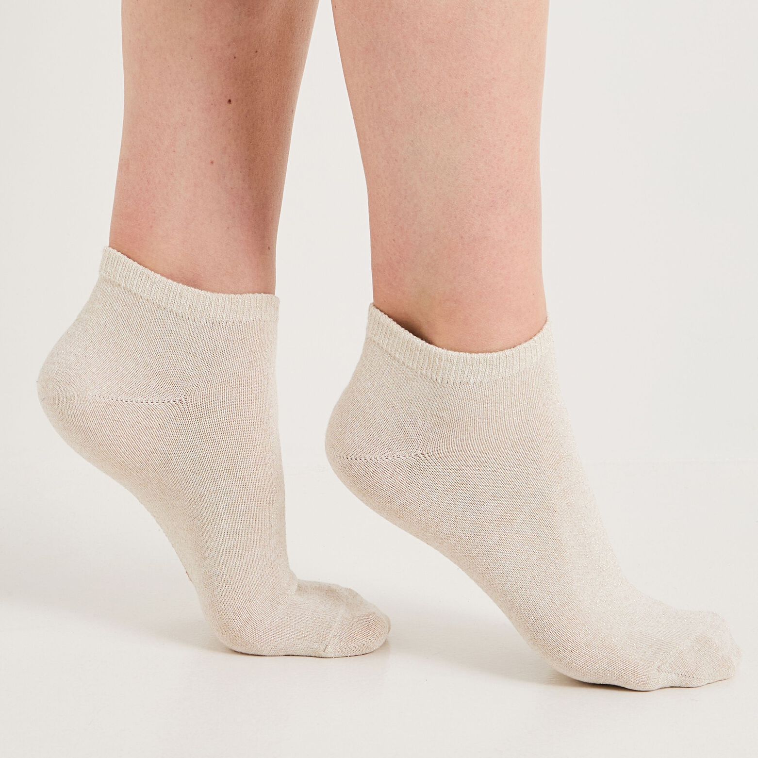 Lot de 2 paires de socquettes femme