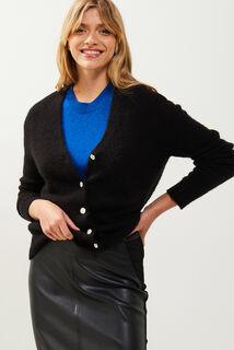 Gilet col V femme