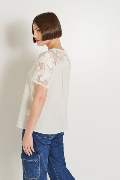 Blouse manches courtes femme