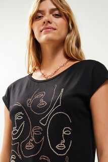 Tshirt manches courtes femme