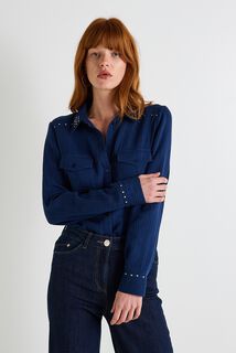 Chemise en gaze de coton femme