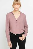 Blouse ample imprimée femme