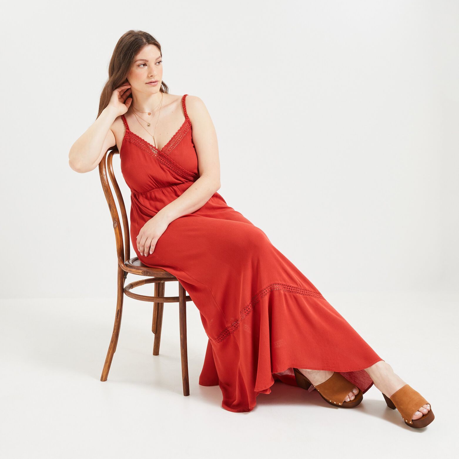 Robe longue femme
