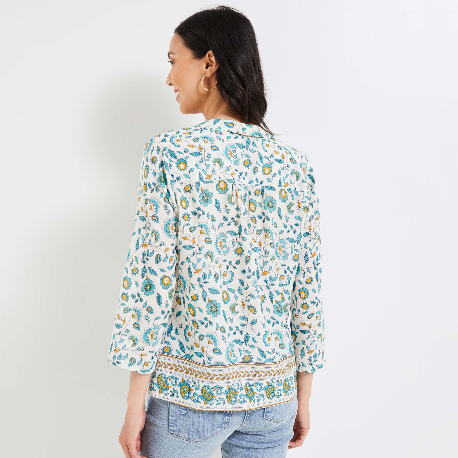 Blouse imprimée femme