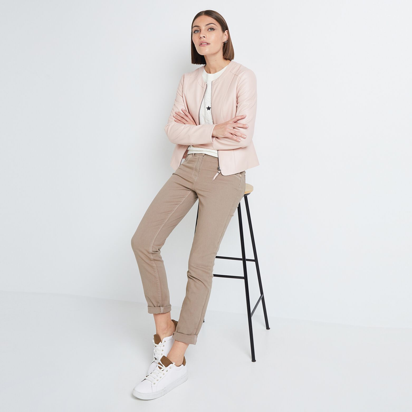 Veste simili femme