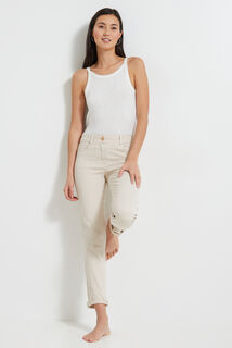 Jean raccourci CANCUN femme
