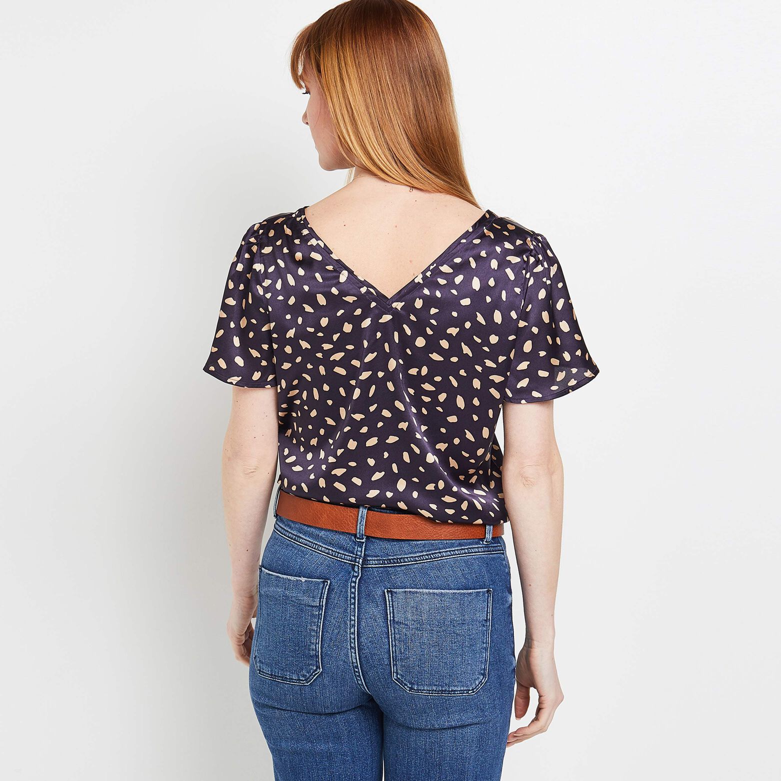 Blouse imprimée femme