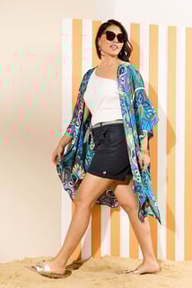 Kimono imprimé femme