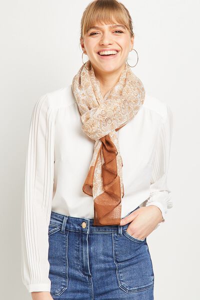 Etole imprimée femme