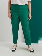 Pantalon cigarette femme