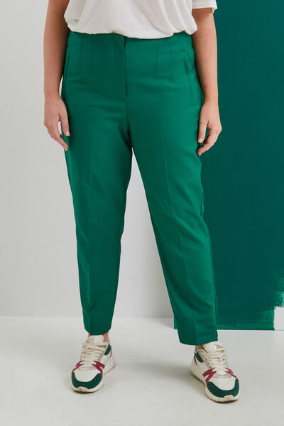 Pantalon cigarette femme