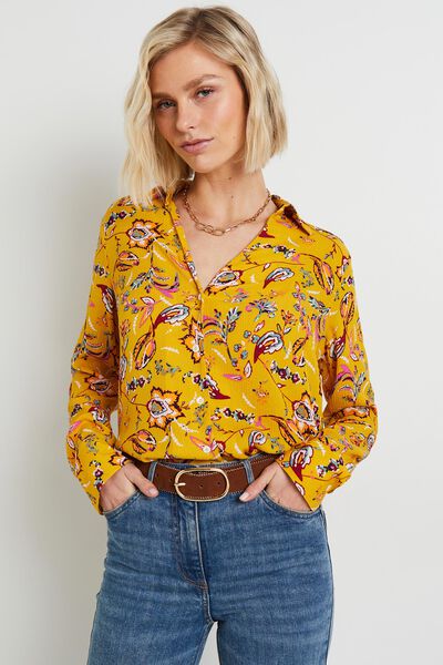 Chemise manches longues femme