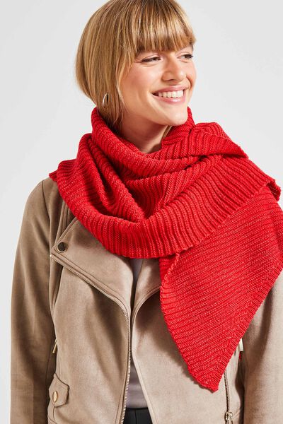Echarpe tricot femme