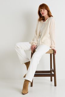 Gilet boutonné femme
