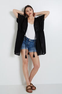 Paréo broderie femme