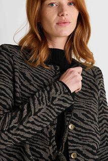 Veste col rond femme