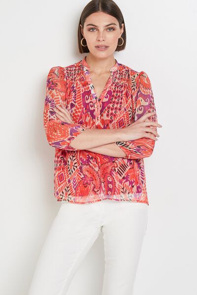 Blouse imprimée femme