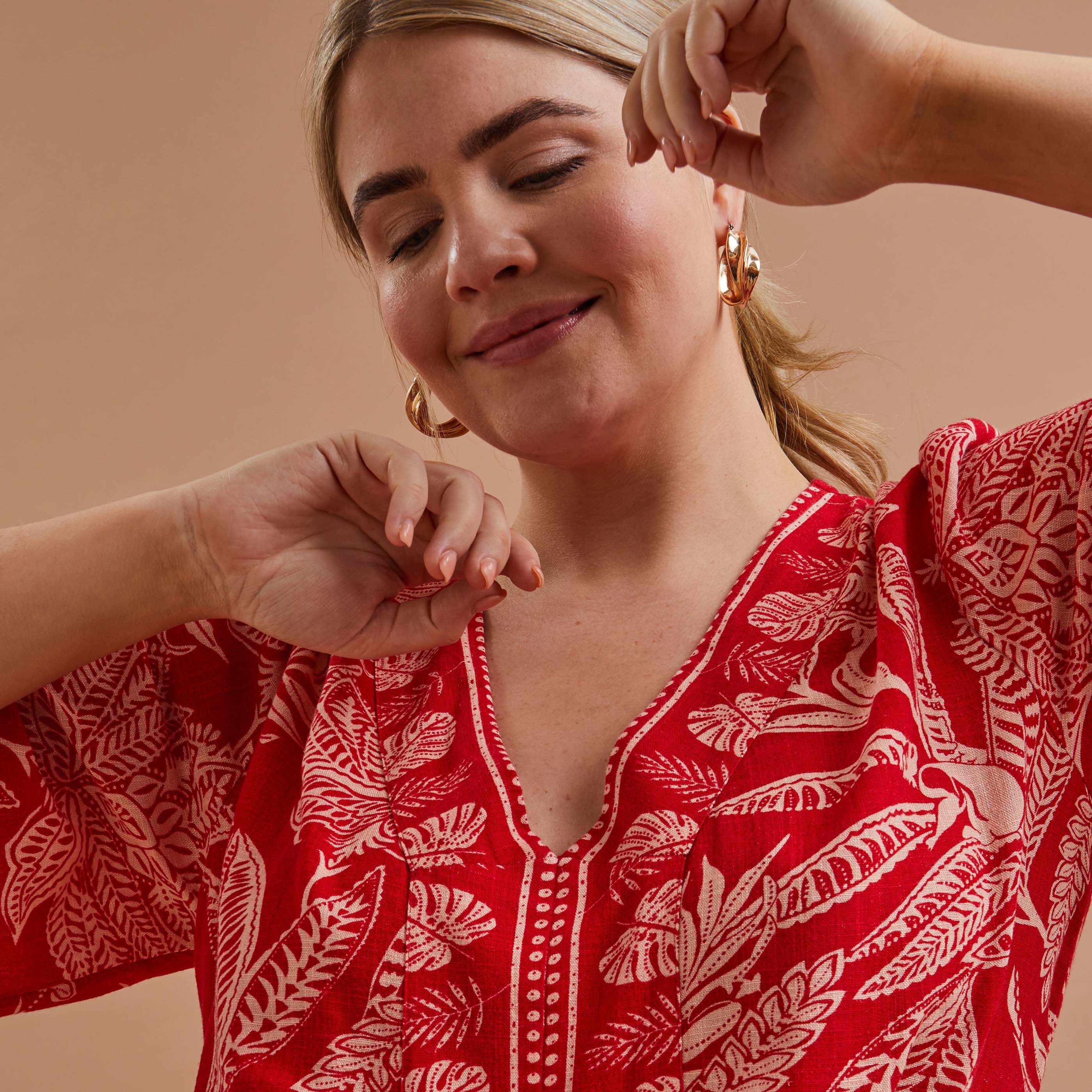 Combinaison imprim&eacute;e femme