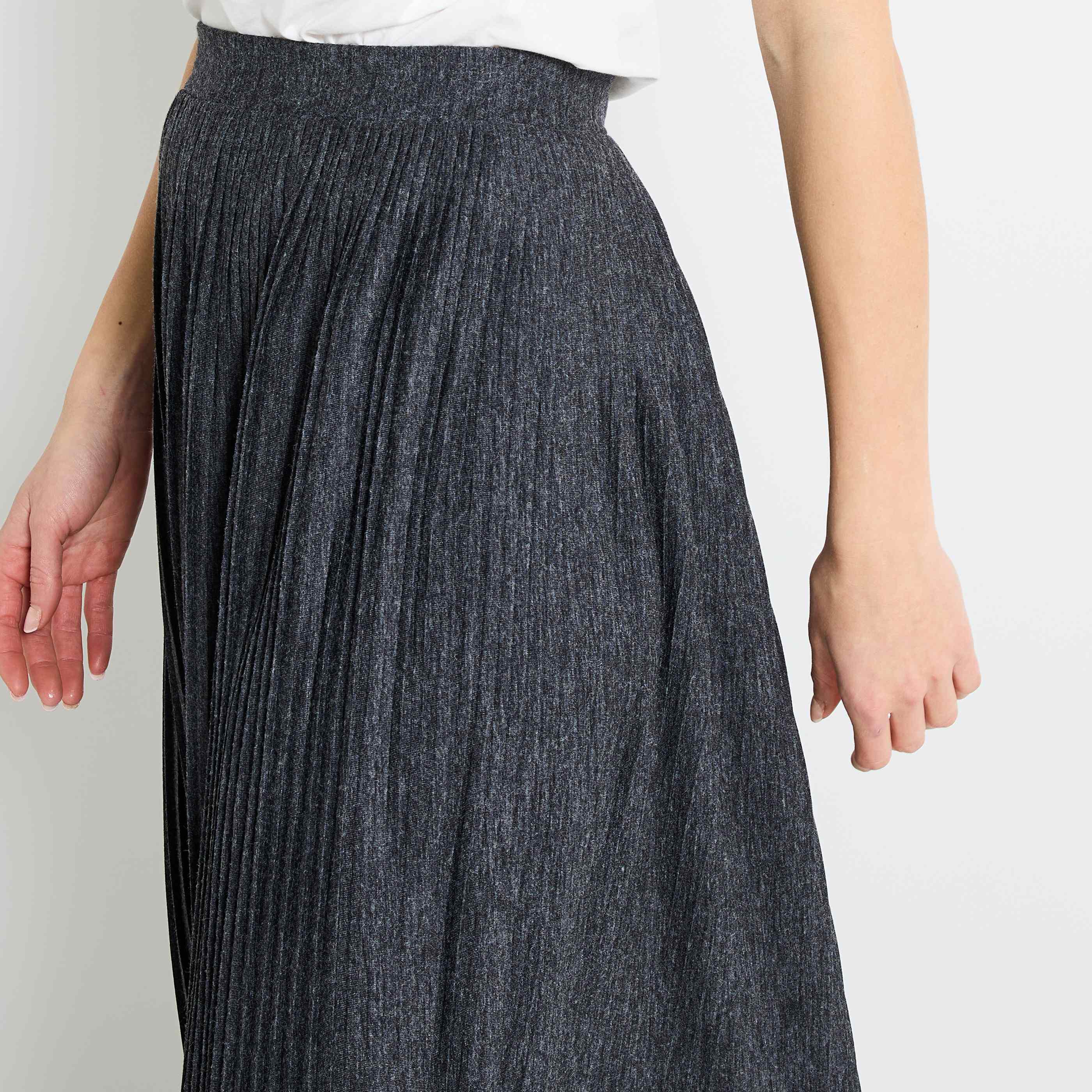 Jupe pliss&eacute;e femme