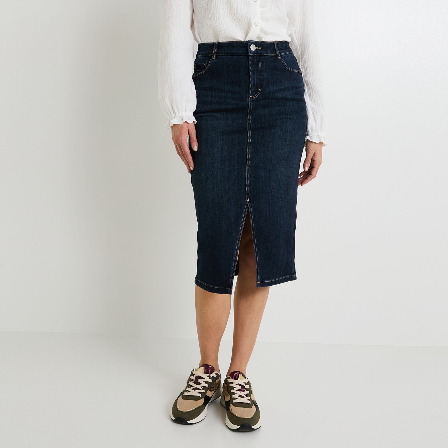 Jupe en jean femme