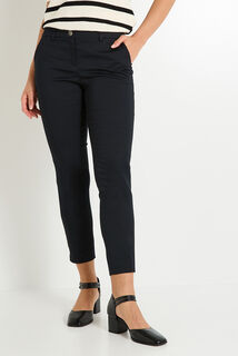 Pantalon tall raccourci femme