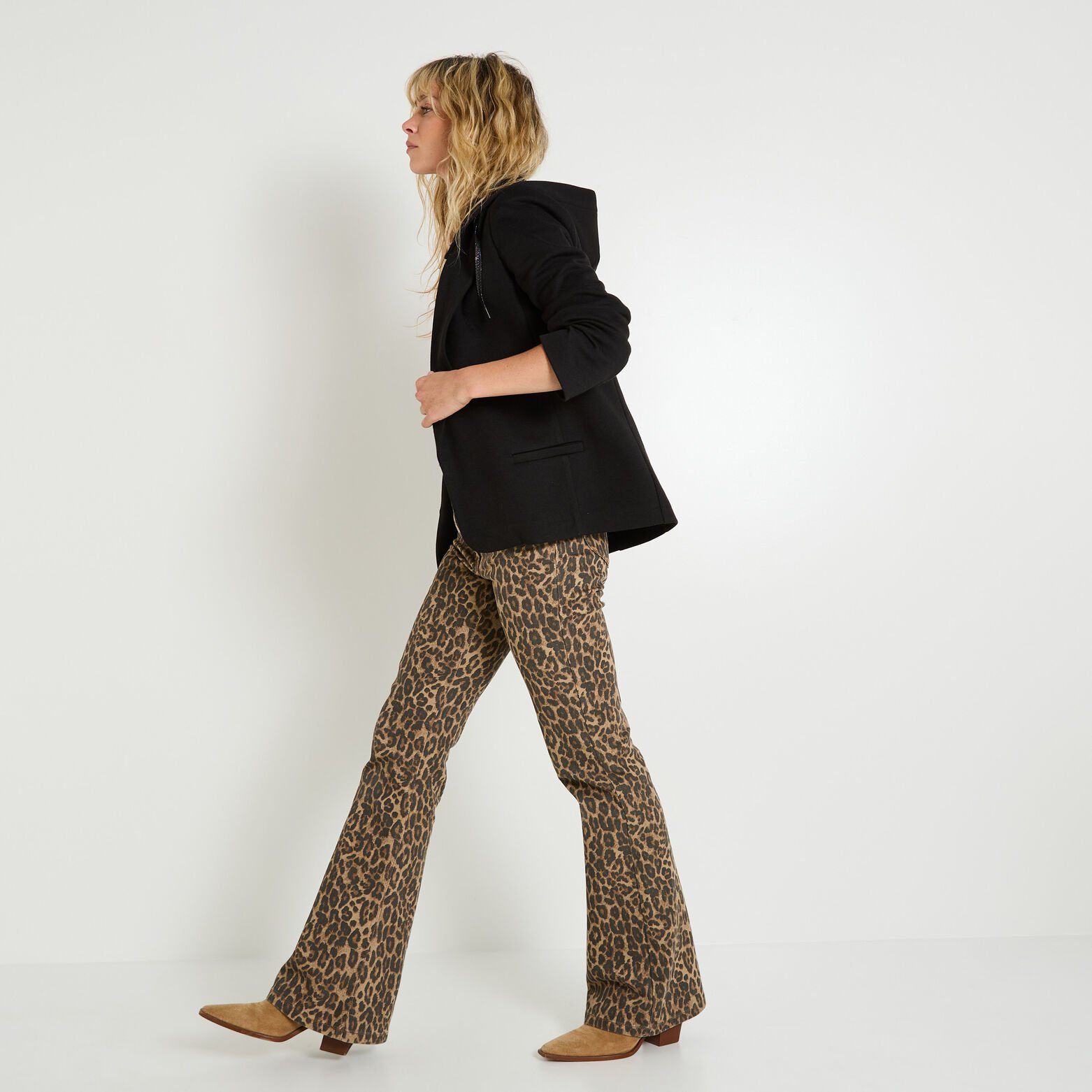 Blazer en maille femme