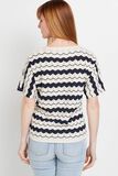 Pull ajouré femme