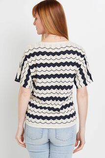 Pull ajouré femme