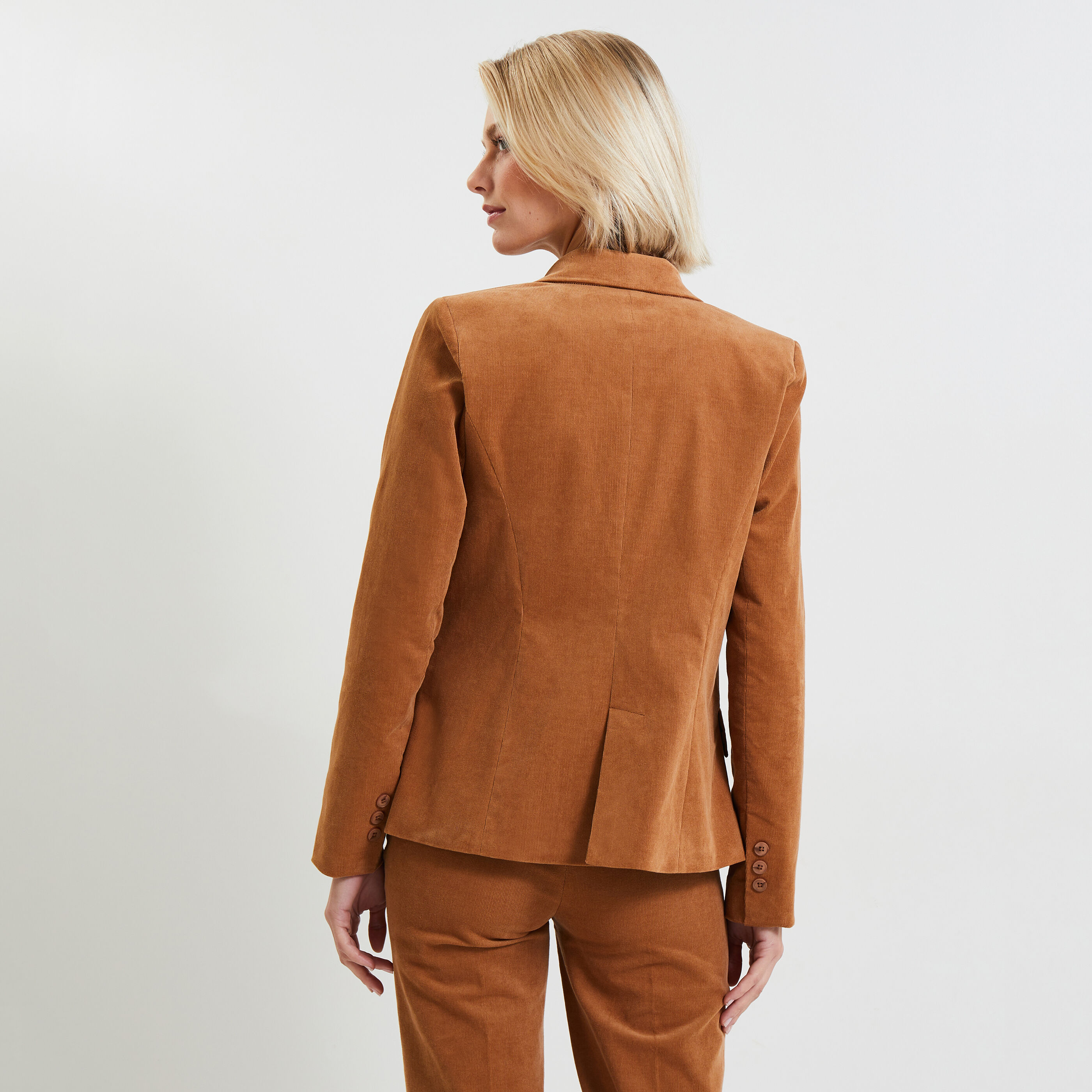 Veste velours on sale camel femme