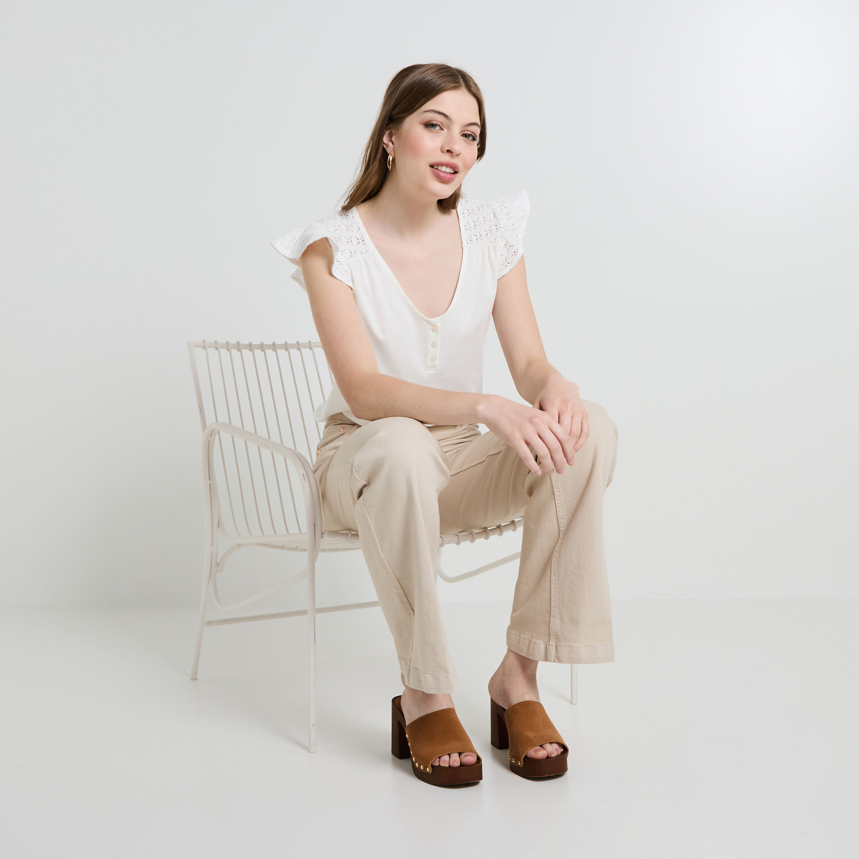 Tshirt manches courtes femme