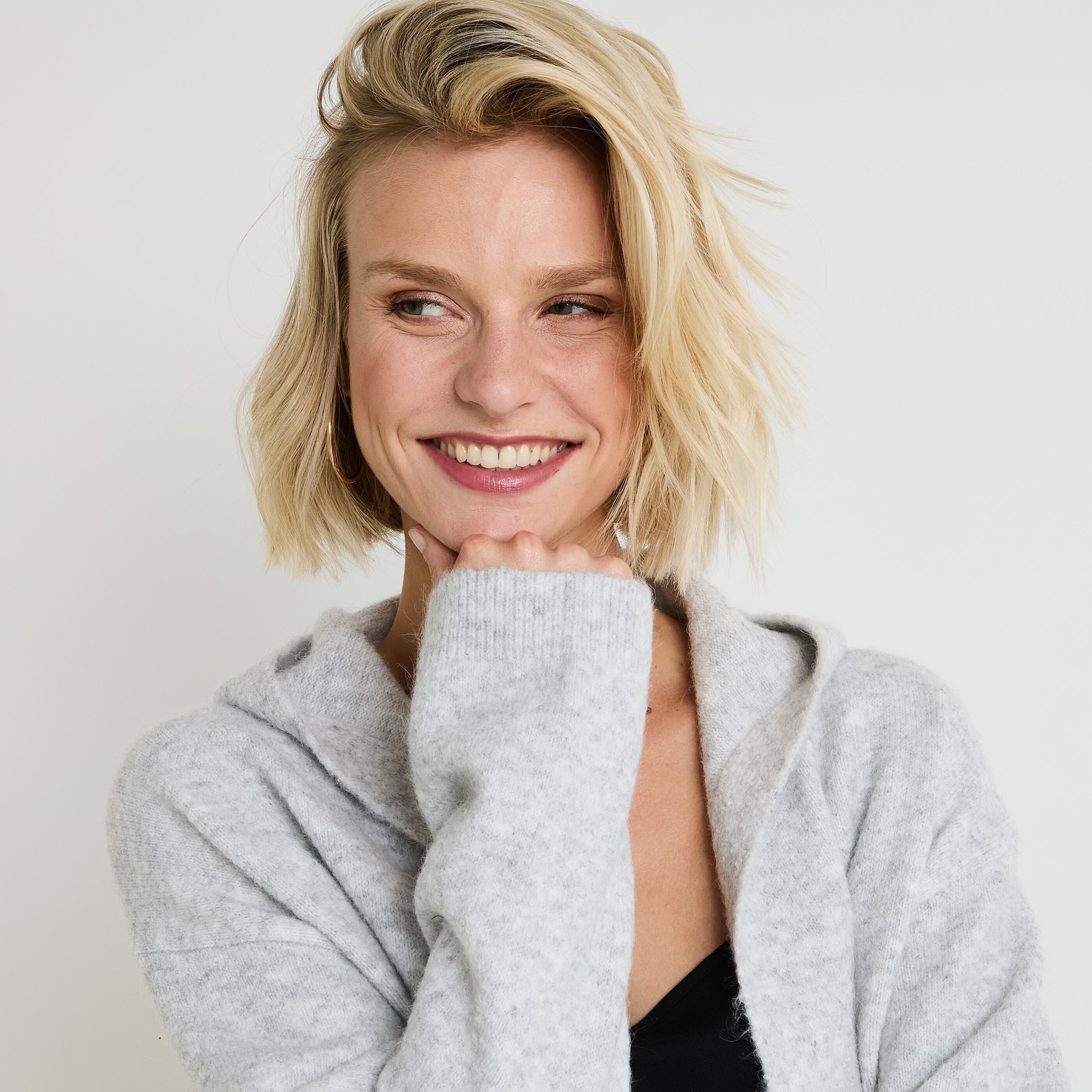 Gilet &agrave; capuche femme