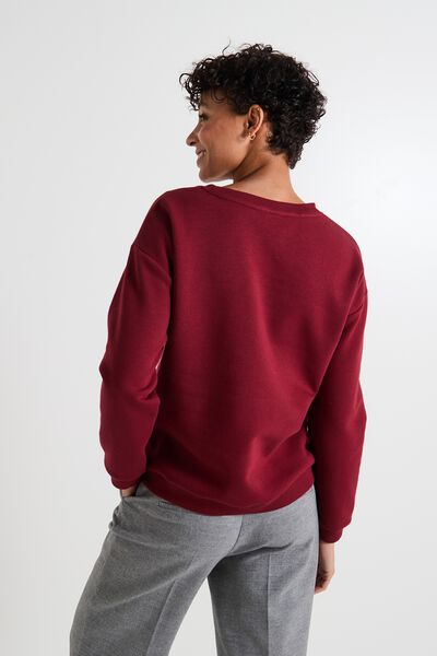 Sweat imprimé femme
